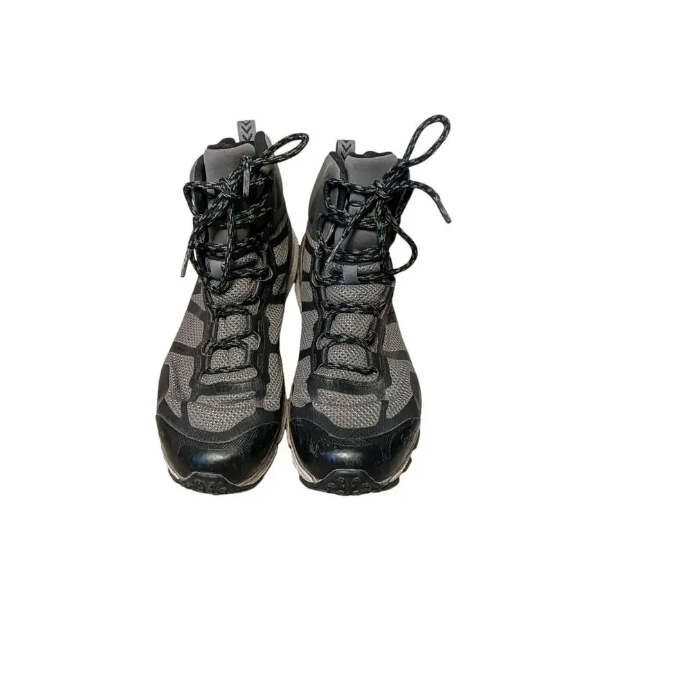 Under Armour Verge Mid GTX Hiking Boots Men 9 Black Gray Waterproof Michelin